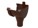 SCALA PLASTICS Сливной бункер правый, G80 коричневый