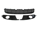 VW GOLF VI MK6 DEFLECTOR REJILLA DE PARAGOLPES CROMO L+P+S 