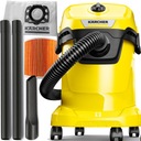 KARCHER WD 3 V-17/4/20 МОЩНЫЙ ПРОМЫШЛЕННЫЙ ПЫЛЕСОС ДЛЯ ДОМА И МАСТЕРСКОЙ