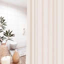 Текстильная занавеска для душа, прочная, стильная занавеска для ванной комнаты цвета экрю.