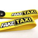 FAKE TAXI - толстый, желтый, двусторонний поводок