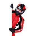 2 SZT. STYLOWE COLOR WHITE KILPOS KOTA DO HELMET MOTOCYKLOWEGO, DEKORACJA TPU  photo 7