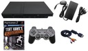 PlayStation 2 PS2 Slim консоль + планшет + карта + Tony Hawk Underground