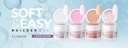 CLARESA stavebný gél Soft&Easy gel Sweet Sugar 12g Dominujúca farba odtiene ružovej a fialovej