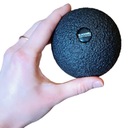 МЯЧ BLACKROLL 8 СМ МАССАЖНЫЙ МЯЧ ИЗ ПЕНЫ ШАР-РОЛИК ЧЕРНЫЙ