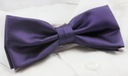 Мужской галстук-бабочка с нагрудным платком - Alties - Фиолетовый