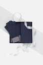 Мужской подарочный набор Шапка Шарф Перчатки Pako Lorente Серый Темно-Синий