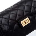 Prešívaná kožená kabelka Vezze Festa čierna Pohlavie Výrobok pre ženy