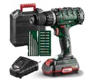 Дрель/шуруповерт PARKSIDE PABS 20-Li G8 + аккумулятор + зарядное устройство + сверла