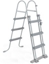 БЕЗОПАСНАЯ СТАБИЛЬНАЯ ЛЕСТНИЦА ДЛЯ БАССЕЙНА BESTWAY 56377