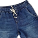 Pánske džínsové šortky GRANÁT krátke nohavice POHODLNÁ PÁS S GUMIČKOU 029 S Druh džínsový