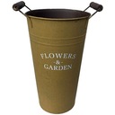 ВЕДРО МЕТАЛЛ. БАЛКОННАЯ КРЫШКА ДЛЯ ТРАВ