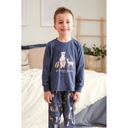 Detské pohodlné pyžamo s potlačou joggers nohavice Doctor Nap Rukáv dlhý rukáv