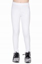 Legíny Dlhé dievčenské elastické Bavlnené nohavičky biele 122 Stav balenia originálne