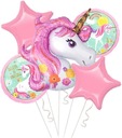 НАБОР ШАРОВ ЕДИНОРОГ UNICORN BIRTHDAY J1