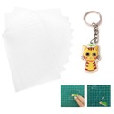 20 шт. ПЛЕНКА ТЕРМОУСАДОЧНАЯ ПОЛУПРОЗРАЧНАЯ DIY 0,2ММ