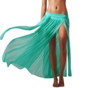 ДЛИННАЯ ПЛЯЖНАЯ ЮБКА, ТЮЛЬ МАКСИ ЦВЕТА