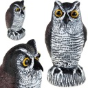 ОТПУСКАТЕЛЬ ПТИЦ МЫШИ ФИГУРКА СОВЫ ДЛЯ САДОВОЙ ПТИЦЫ ХИЩНИКА МОК-АП