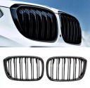 BMW X3 G01 X4 G02 2018-2021 PRE LCI РЕШІТКИ РЕШІТКА РЕШІТКА РАДІАТОРА ЧОРНИЙ БЛИСК ALA M3  (18036052608) фото min 15