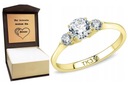 Золотое обручальное кольцо SAY YES с гравировкой, размер 14
