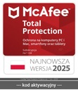 McAfee Total Protection 5 stanowisk / 1rok - 2025