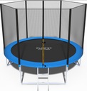 Trampolina ogrodowa dla dzieci 312cm FUNFIT z siatką zewnętrzną i drabinką