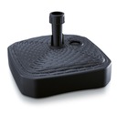 STOJAK POD Parasol Prosperplast czarny 39 x 13 cm
