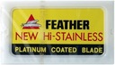 Žiletky 81-S - Feather - 10ks. Druh štandardný