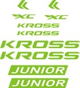 Наклейки KROSS JUNIOR XC для девочек/мальчиков