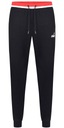 МУЖСКИЕ спортивные штаны STARTER - VEEGEA JOGPANT CSG00967 ЧЕРНЫЙ/КРАСНЫЙ