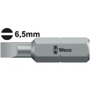 BIT CIĄGLIWO-TWARDY 1/4 6,3 PŁASKI 6,5x1,2x25mm DIN3126C WERA