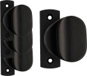 4x ФИЦИАЛЬНАЯ РУЧКА ДЛЯ ДВЕРИ И ВОРОТ 65MM