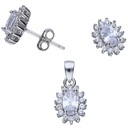 СЕРЕБРЯНЫЕ СЕРЬГИ С ПОДВЕСКОЙ