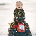 FALK Traktorek Baby Mac Cormick Czerwony z Przycze Wiek dziecka 12 m +