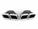 MERCEDES S205 W205 GLE W166 GLS X166 C217 AMG 63 НАКОНЕЧНИКИ ВЫХЛОПА L + R