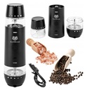 ELEKTRYCZNY MŁYNEK do SOLI i PIEPRZU USB-C LED MŁYNEK do PRZYPRAW DIODA LED