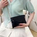 Dámska mini lesklá kožená peňaženka s obálkou pre ženy Lux Pohlavie Výrobok pre ženy