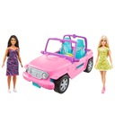 Barbie Jeep AUTO terenowe + 2 LALKI Barbie duży Zestaw Mattel GVK02 EAN (GTIN) 0887961928051