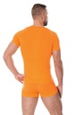 Brubeck Pánske tričko s krátkym rukávom ACTIVE WOOL oranžové XXL Pohlavie muž