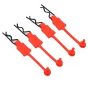 4 ШТУК RC CAR SHELL CLIPS PINS UNIVERSAL CAR BOLT ЗАСТІБКА ЗАМІНА  фото 9