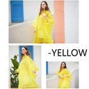 Multifunctional Raincoat Transparent Women Men Backpack Cover Portable