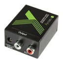 Techly Przetwornik DAC Toslink SPDIF Coaxial do Analog RCA L/R