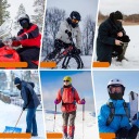 БАЛАКЛАВА ПОД ШЛЕМ МОТОЦИКЛЕТНАЯ МОТОР ВЕЛОСИПЕД ЛЫЖИ ДЫШАЩИЙ  фото 11