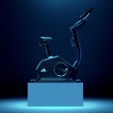 Велотренажери Adidas Elektromagnetyczny Вертикальна 24C