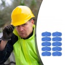 10 SZT. BLUE WANT POTOWE DO HELMET SOFT ODDYCHAJACE POLIESTERIS  photo 9