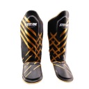 Захисти на гомілки та стопи StormCloud Lynx Black-Gold L