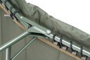 Раскладушка Mivardi Comfort XL8, карповая кроватка для рыболовов, регулируемые ножки