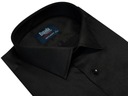 Рубашка мужская элегантная классическая, черная Espada маленькая