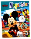 OMAĽOVÁNKA DISNEY MICKEY FRIENDS MEGA COLOR S NÁLEPKAMI DAISY PLUTO CHIP