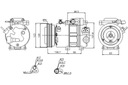 NISSENS 89278 COMPRESOR ACONDICIONAMIENTO 